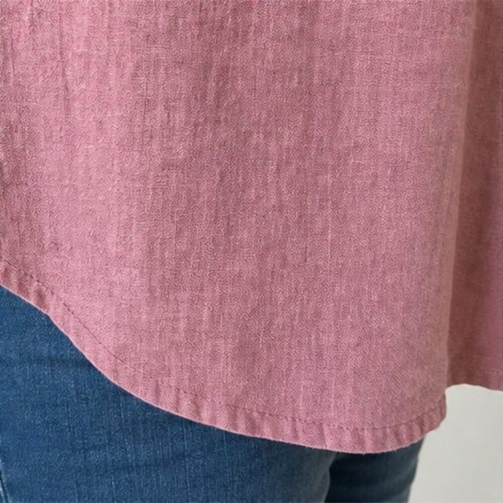 Rust Lace Trim Top - Picture 6 of 6
